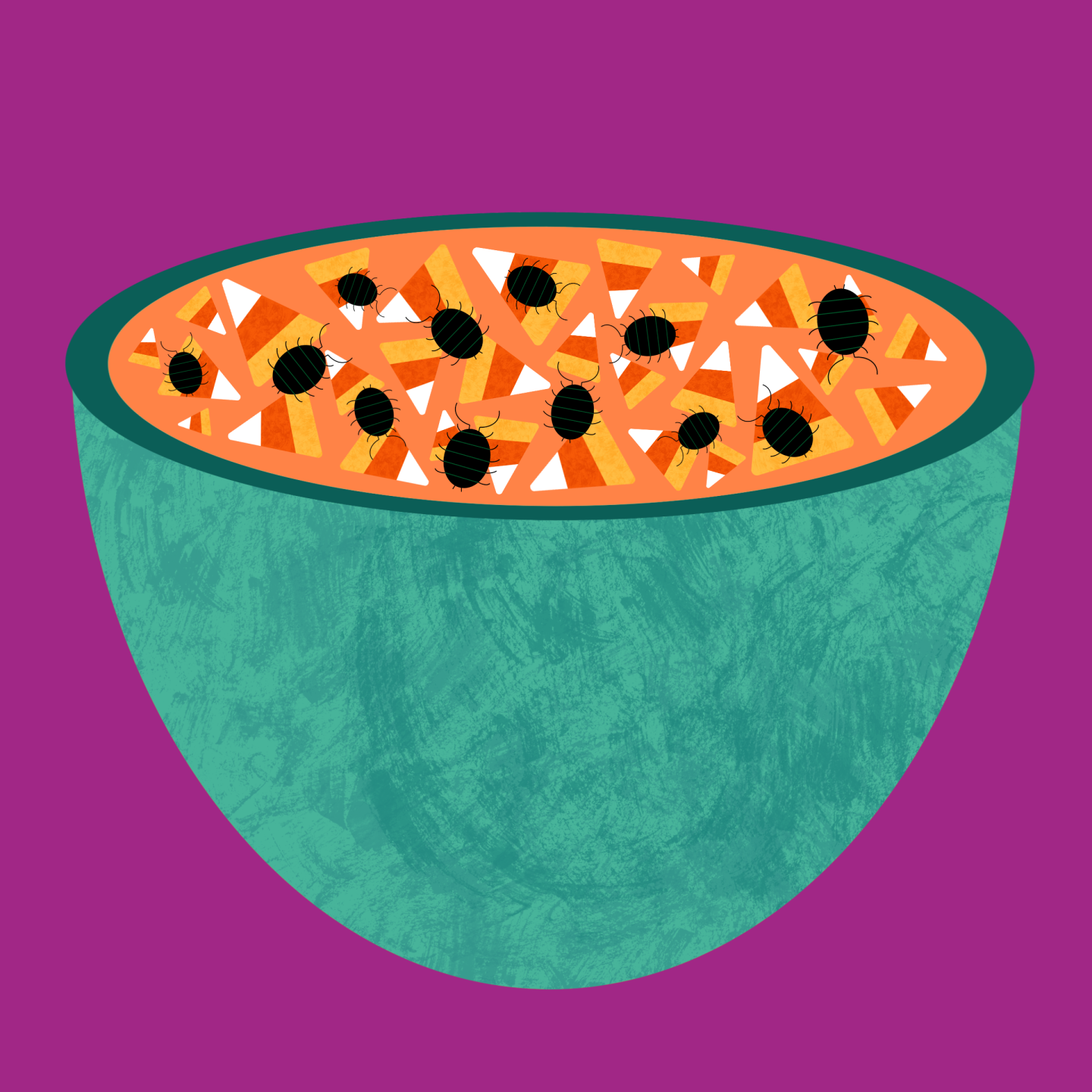 Candy Corn illustration